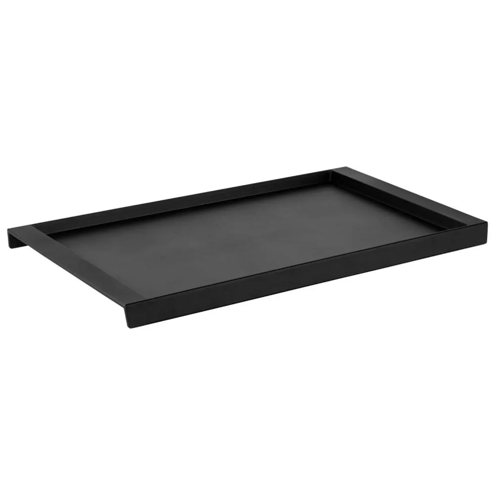 Табла за сервиране - Меламин - 670x380mm - Височина: 40mm - Черен