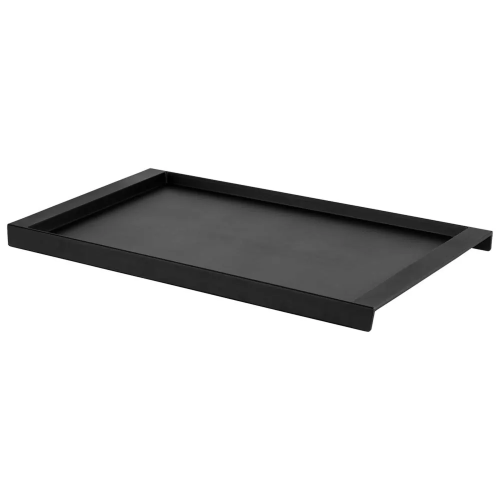 Табла за сервиране - Меламин - 670x380mm - Височина: 40mm - Черен