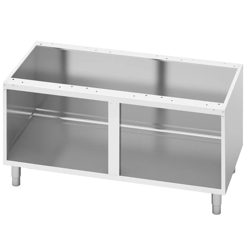 Открита основа серия 700 - 1200x560x600mm - Неръждаема стомана AISI304