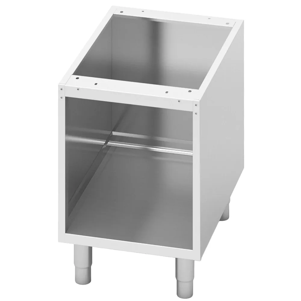 Открита основа 0,4 м серия 700 - 400x560x600mm - Неръждаема стомана AISI304
