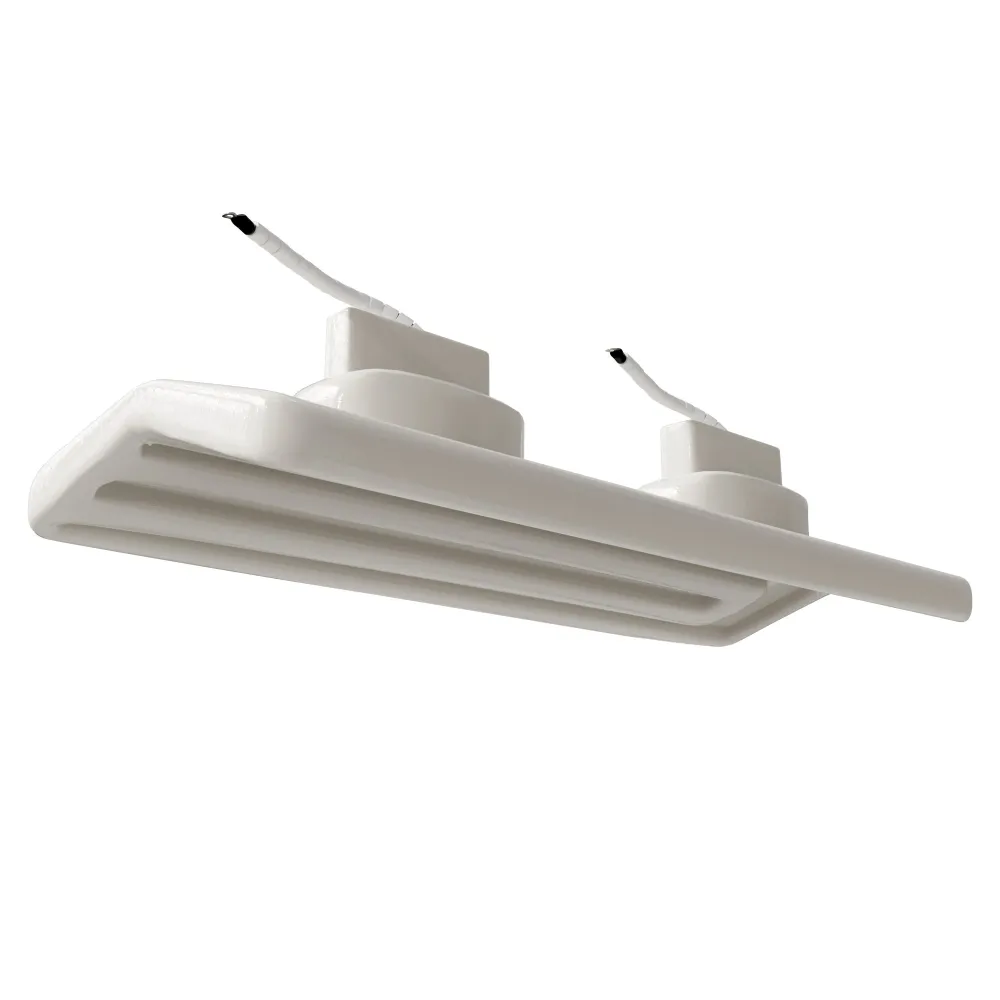 Професионален нагревателен мост с 2 керамични нагреватели - 726x120mm - 700W
