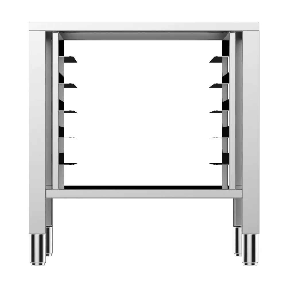 Основа за конвектомат KD серия - 730x600x770mm - 5x GN 1/1 - Неръждаема стомана AISI430 - с стелаж за 5x GN 1/1 - за конве...