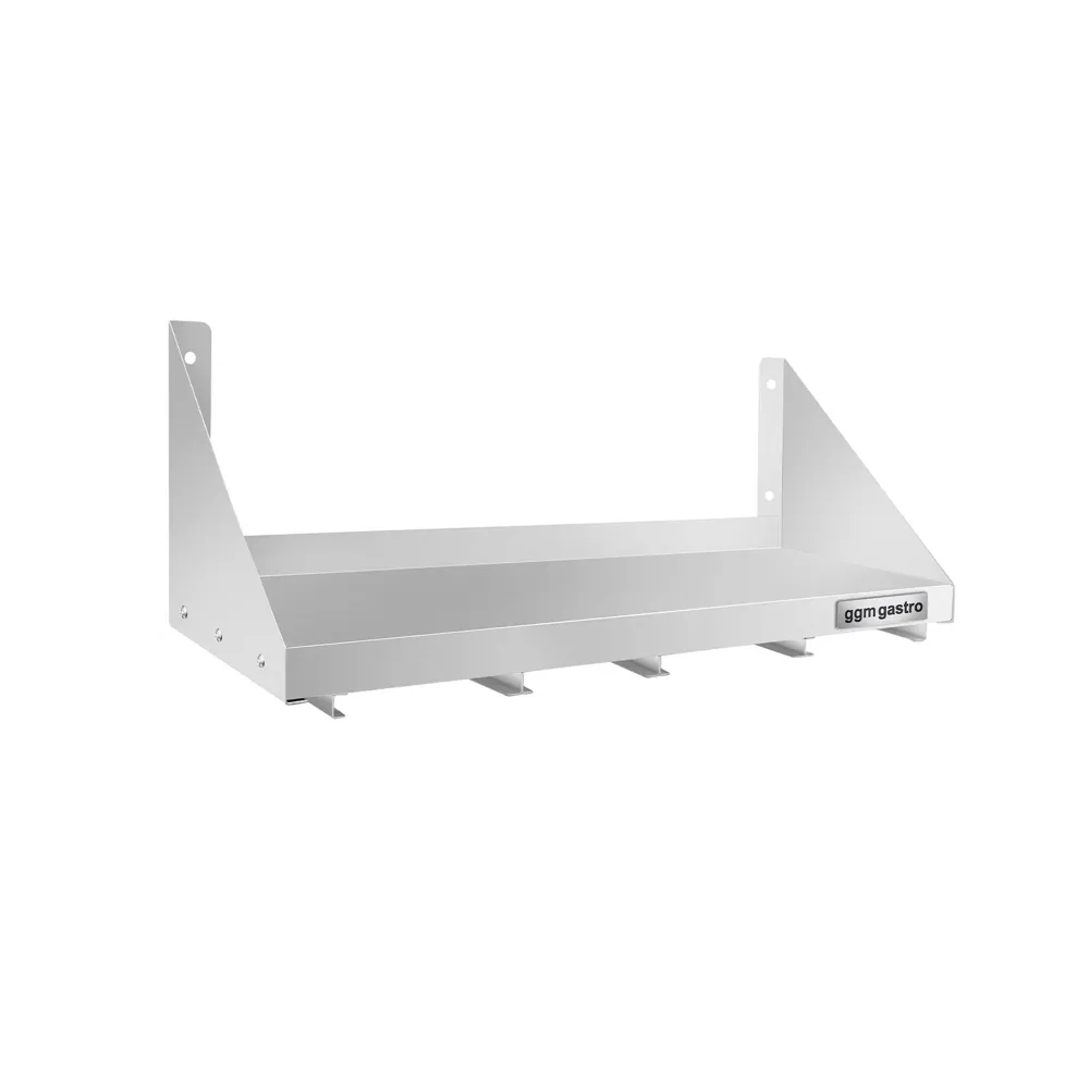 Стенен рафт за 4x GN 1/6 съдове - 800x300mm