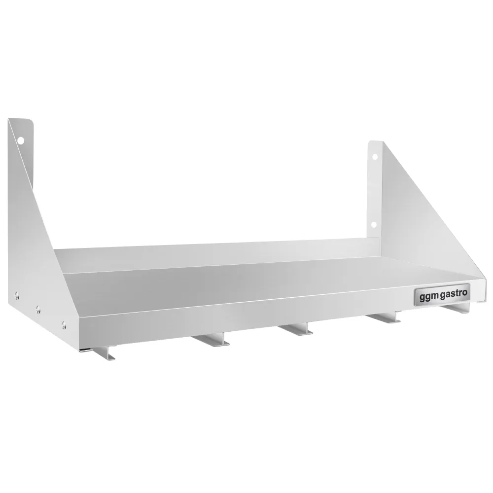 Стенен рафт за 4x GN 1/6 съдове - 800x300mm