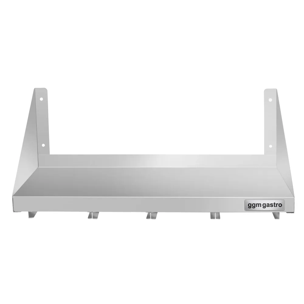 Стенен рафт за 4x GN 1/6 съдове - 800x300mm