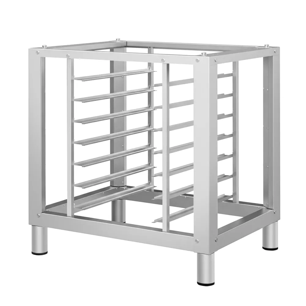 Основа за конвектомат - 820x740x800mm - Неръждаема стомана - с включен държач за тави - съвместим с KDDV10, KDDV6, KDDV4,...