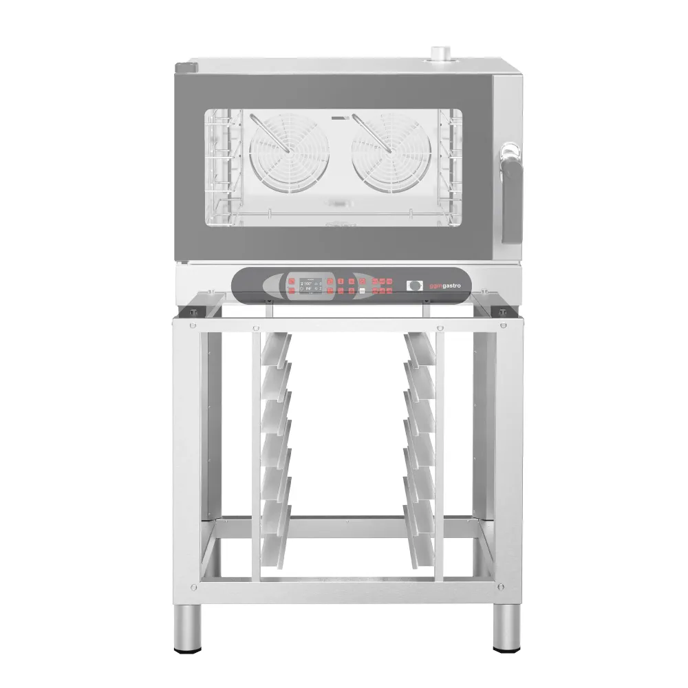 Основа за конвектомат - 820x740x800mm - Неръждаема стомана - с включен държач за тави - съвместим с KDDV10, KDDV6, KDDV4,...