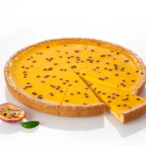 Тарт с маракуя (10 парчета, 850 g)