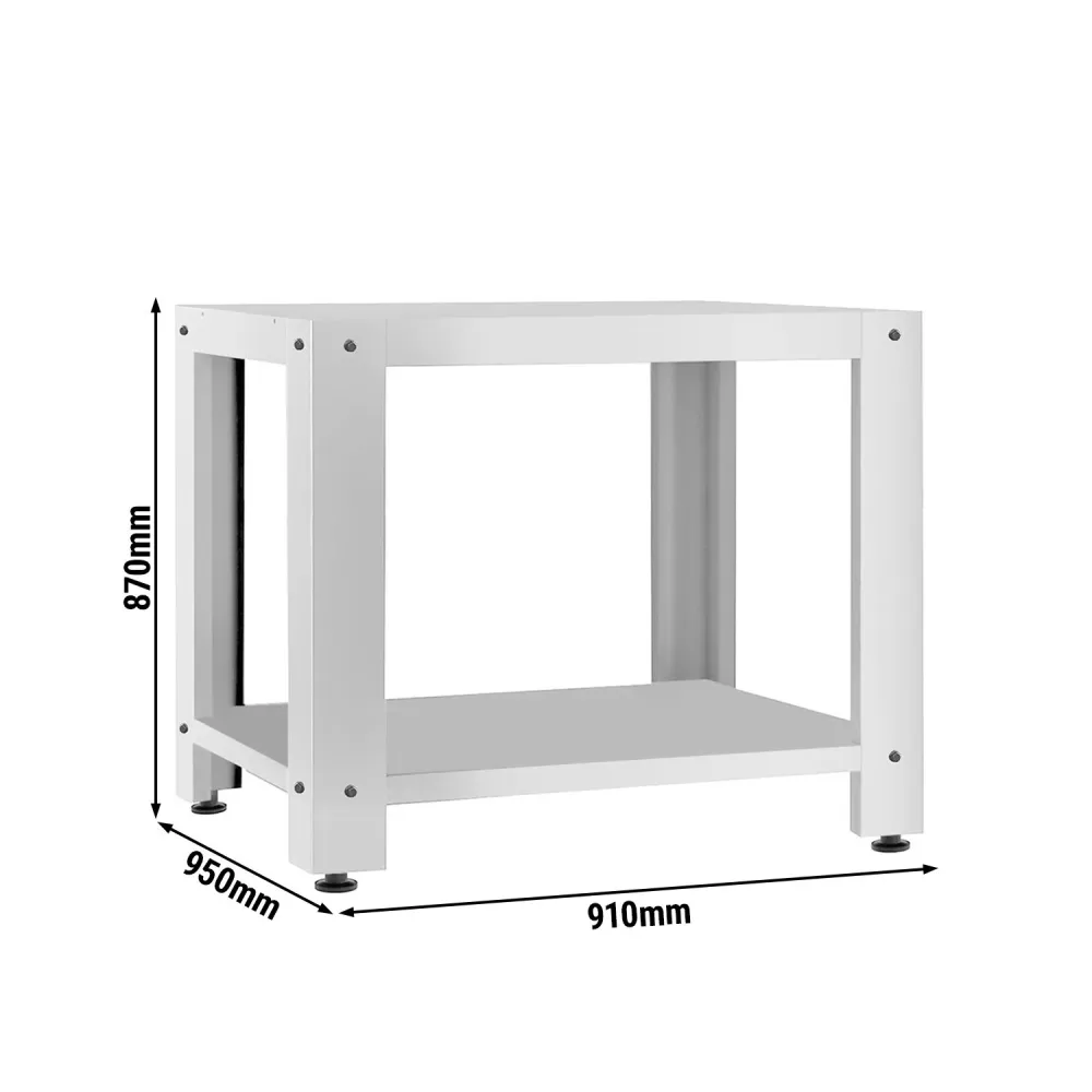 Основа за фурна за пица - 925x665x870mm - Неръждаема стомана - за POE425N