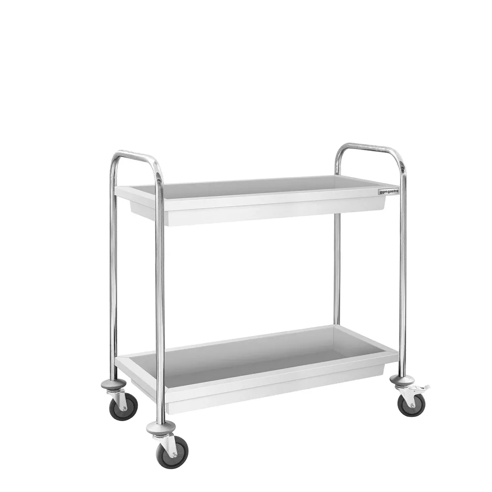 Професионална Количка за сервиране - 950x500mm - с 2 контейнера