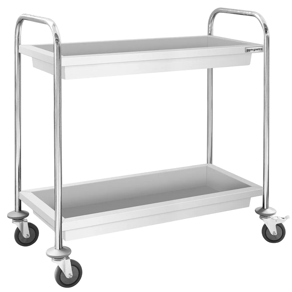 Професионална Количка за сервиране - 950x500mm - с 2 контейнера