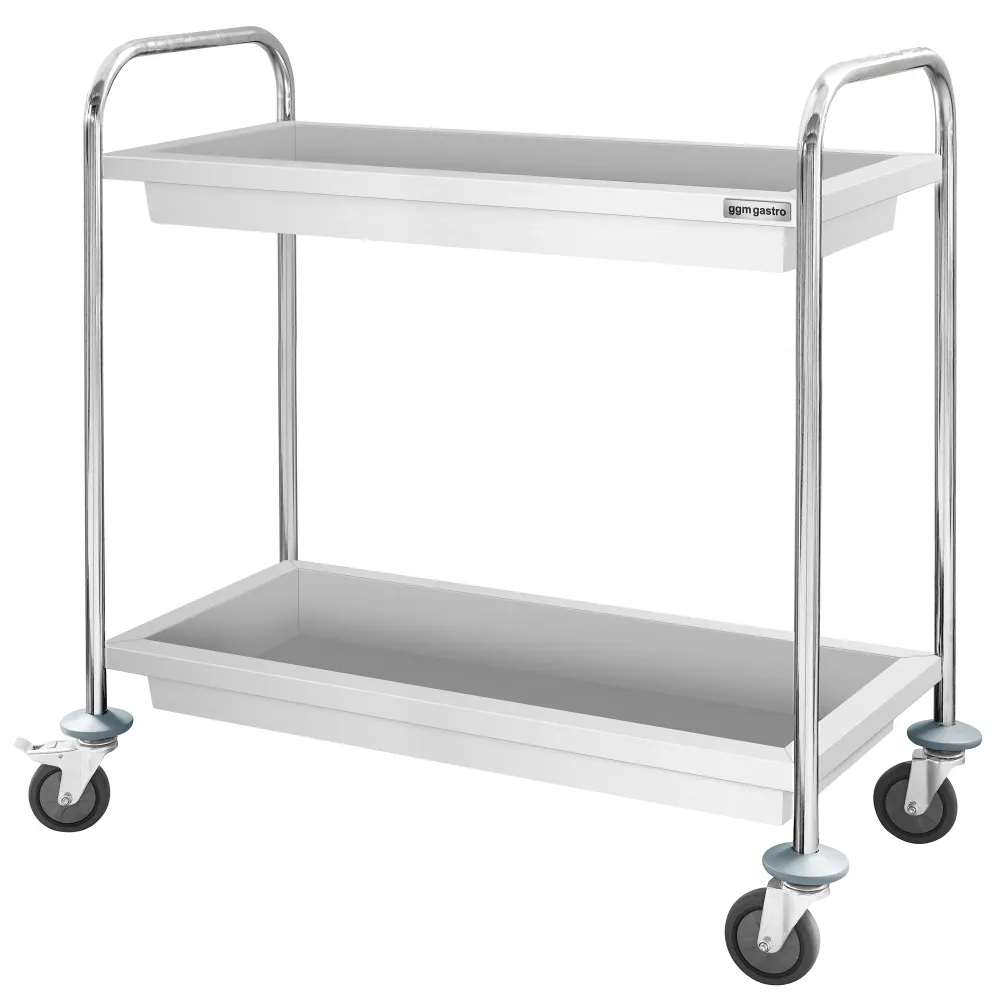 Професионална Количка за сервиране - 950x500mm - с 2 контейнера