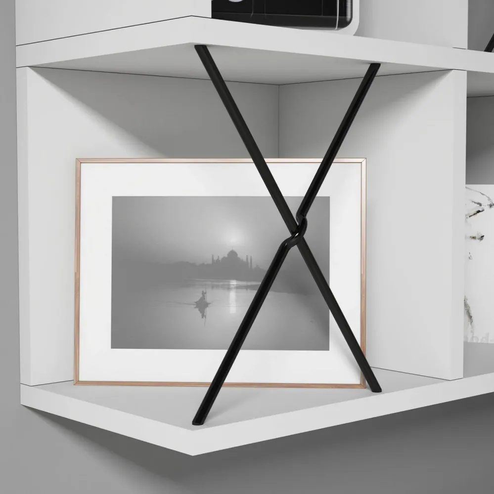 Етажерка 9520 бял цвят 60x24x60см