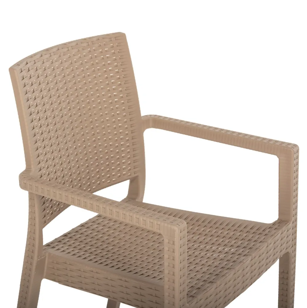 Полипропиленов стол КAGANU капучино 58x55x88в см