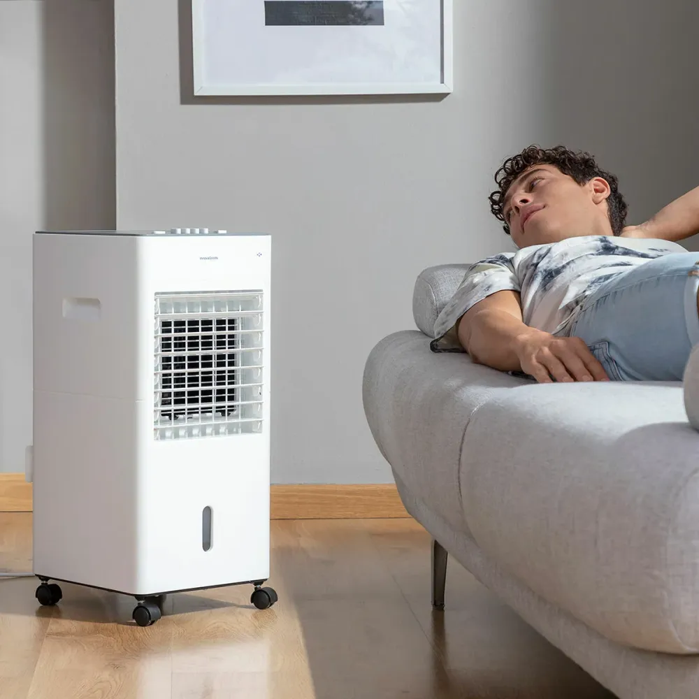 Многофункционален Преносим Изпарителен Климатик Airvecove InnovaGoods 65 W Бял 5 L (След ремонт B)