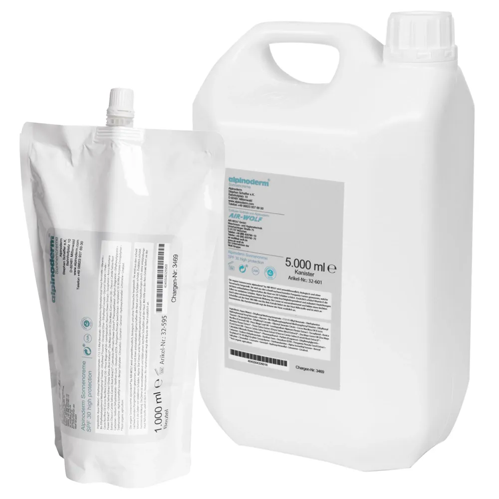 AIR-WOLF | Слънцезащитен крем с SPF30 - 5000 ml - кутия
