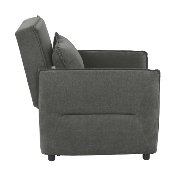 Разтегателен фотьойл AKETI - тъмносив М18