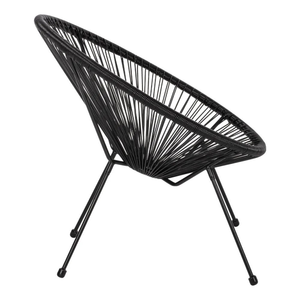 Кресло ALEGRA акапулко черно 71x72x80