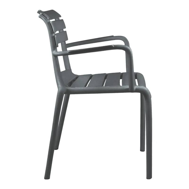 Стифиращ се стол ALMEA pp антрацит 58x56x82см