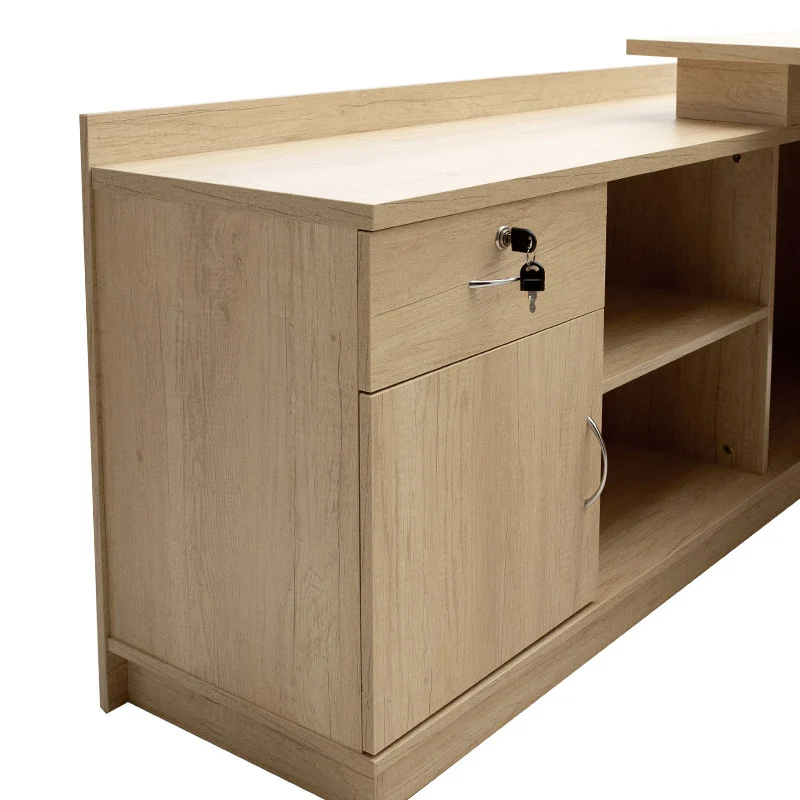 Професионално работно бюро Amazon ляв ъгъл цвят сонома 180x160x76см