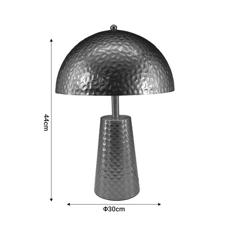 Настолна лампа ambient e27 златен метал d30x44см