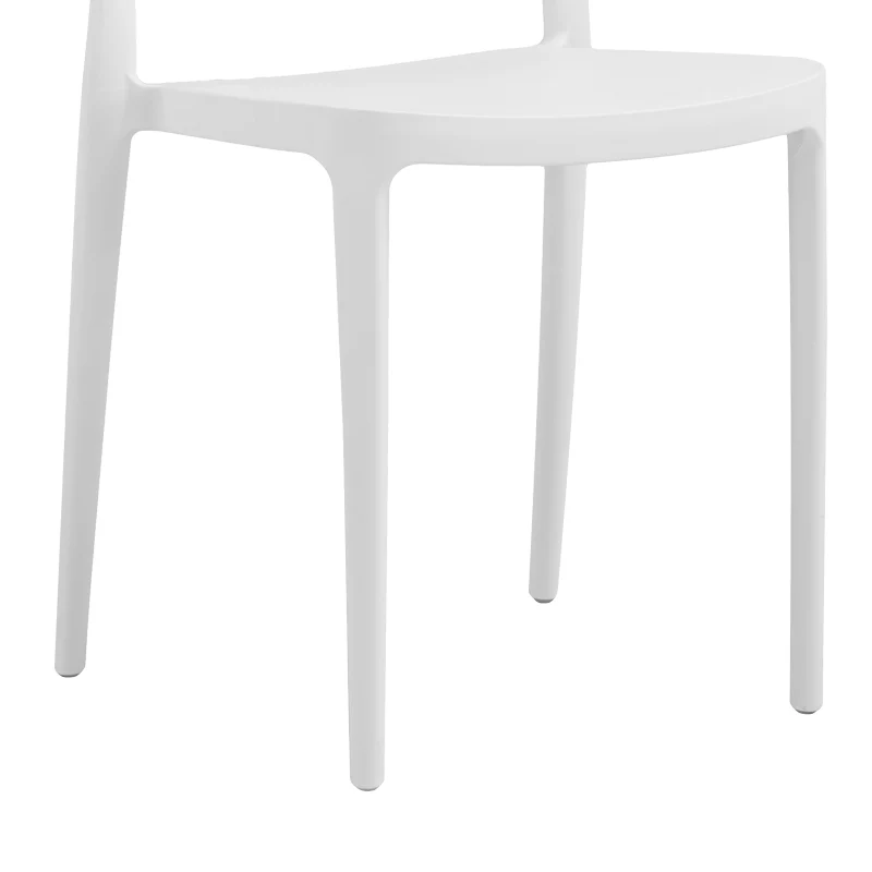 Стол AMVROAN с UV защита бял pp 51x49x79.5cm