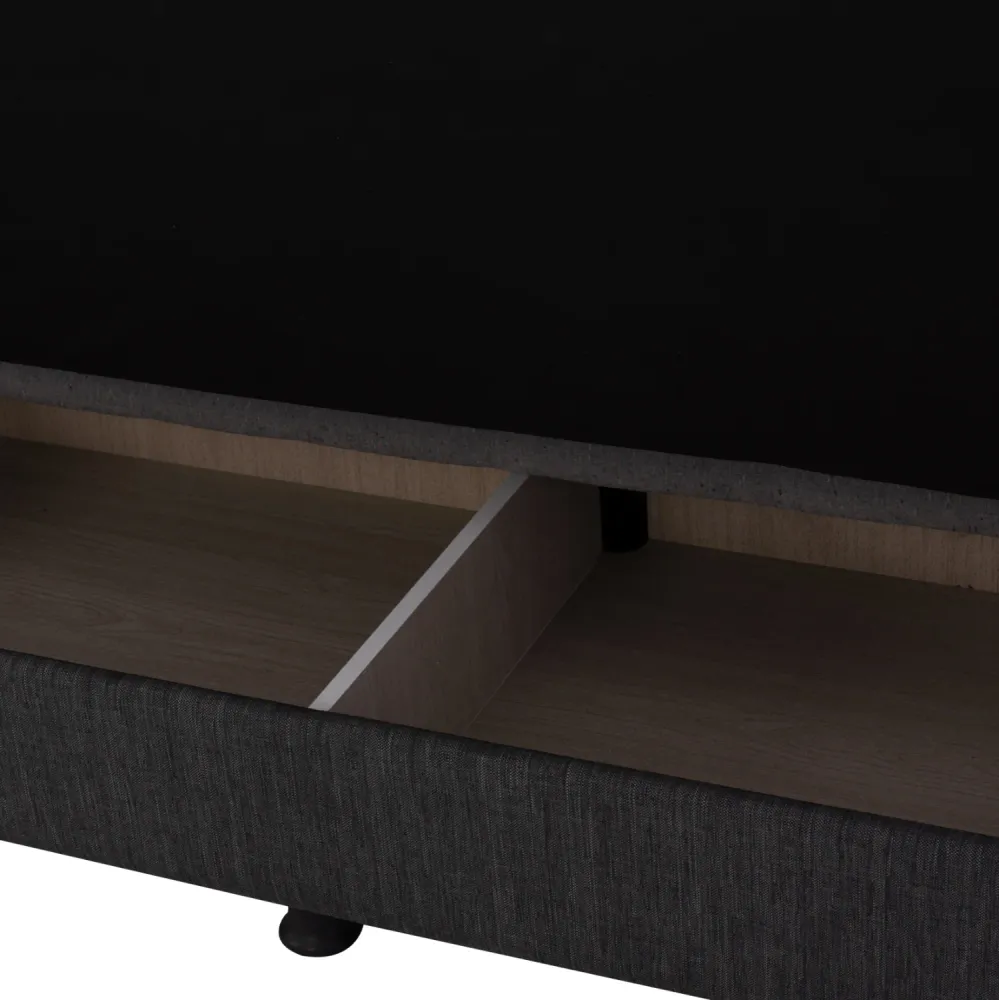 Диван ANDRI сив цвят 180x72x77