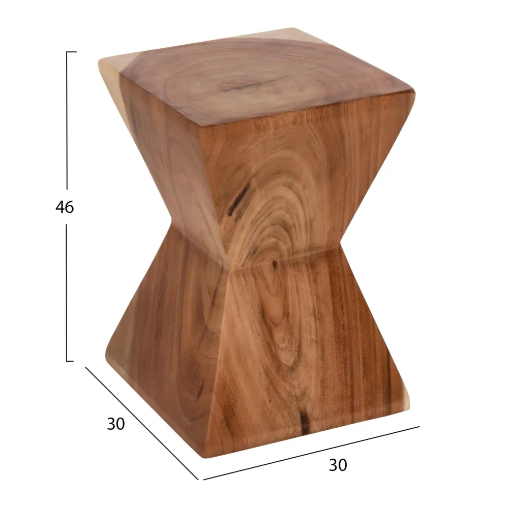Табуретка ANVIL натурал 30x30x46