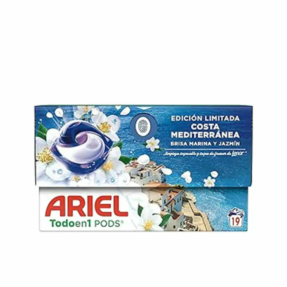 Почистващ препарат Ariel COSTA MEDITERRANEA 19 Капсули