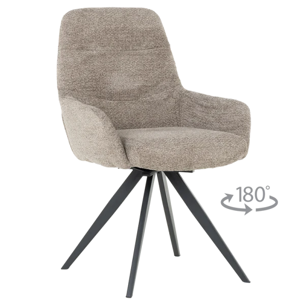 Трапезен стол ASCOT - капучино B 18