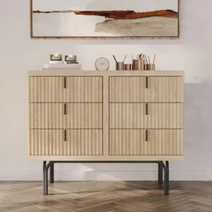 Скрин «Austin Oak» с шест чекмеджета, размер 103х81х48см