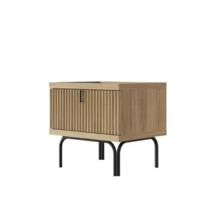 Нощно шкафче «Austin Oak» + чекмедже, размер 59х55х48см