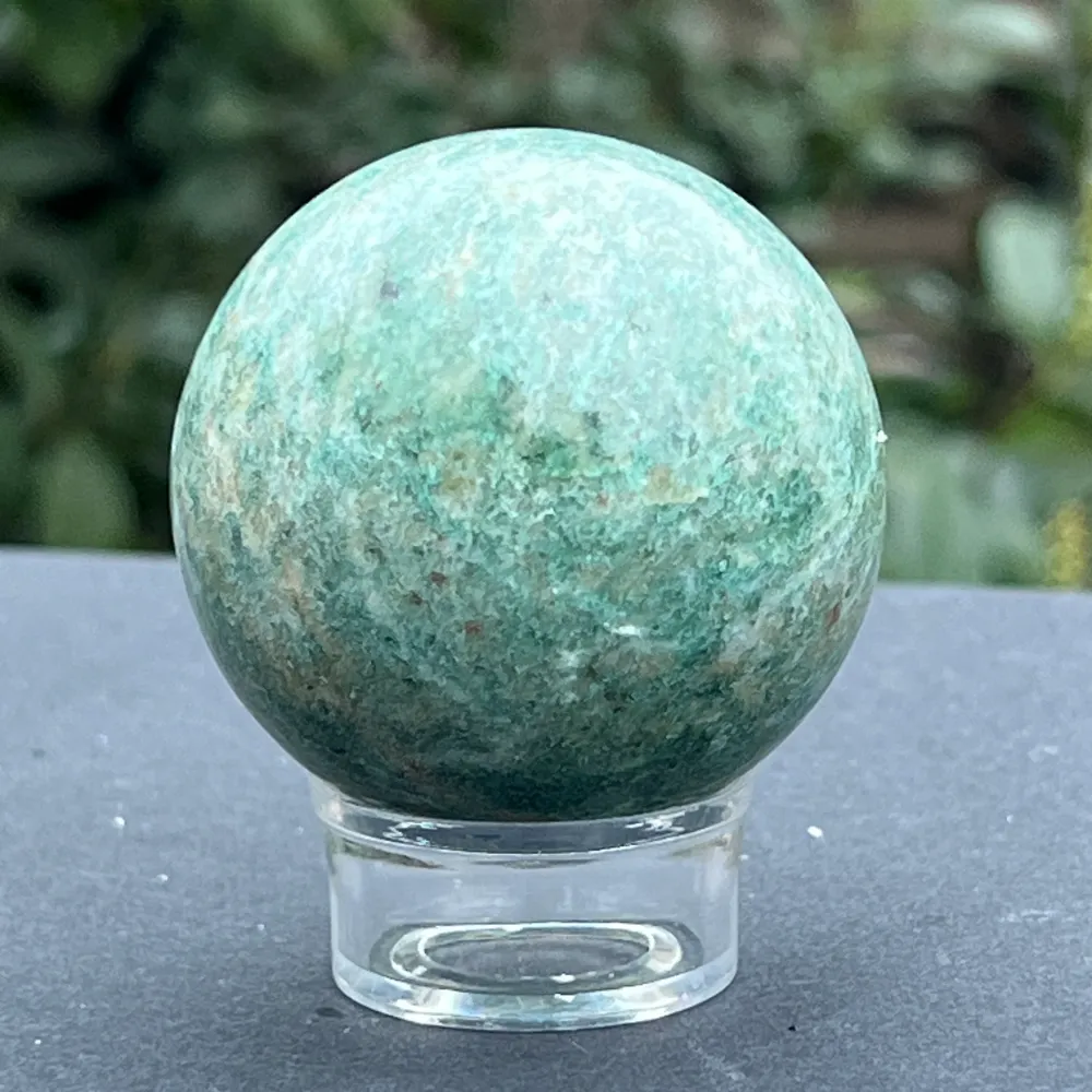 Зелена Aventurine сфера от Пакистан Модел 1