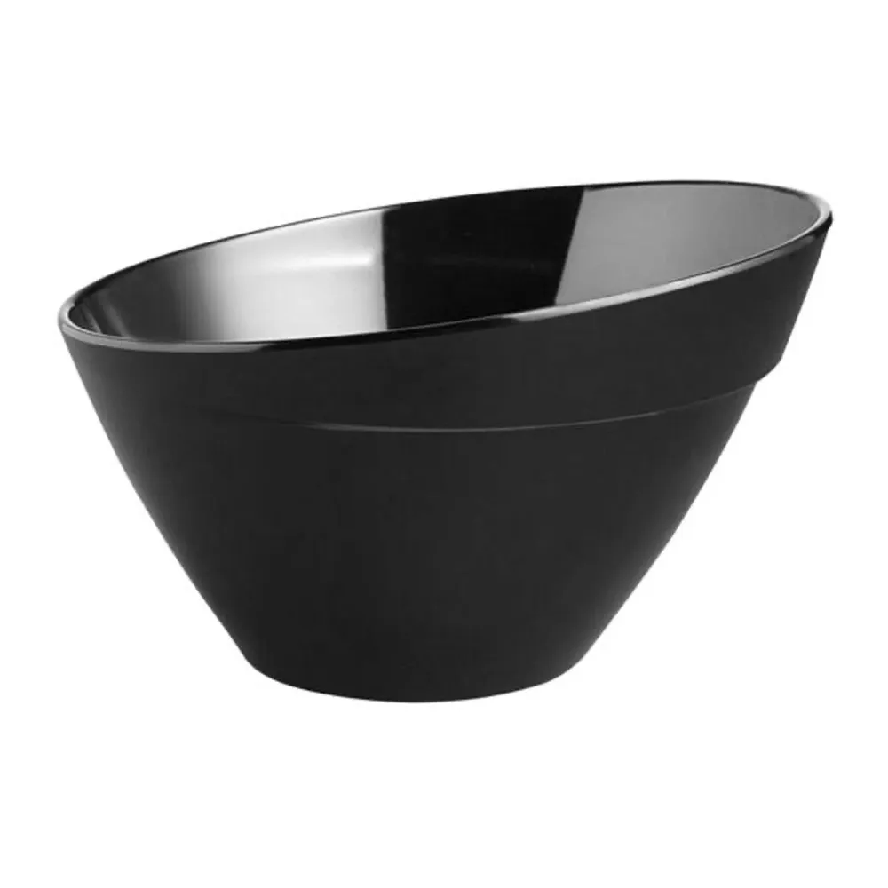 (6 бр.) Купа - BALANCE - Меламин - 5L - правоъгълна - 300x300mm - Дълбочина: 195mm - Черно