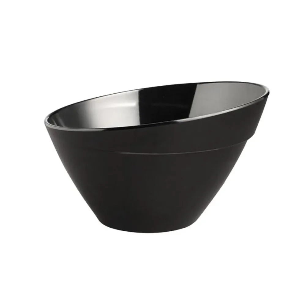 (6 бр.) Купичка - BALANCE - Меламин - 400ml - правоъгълна - 145x145mm - Дълбочина: 90mm - Черно