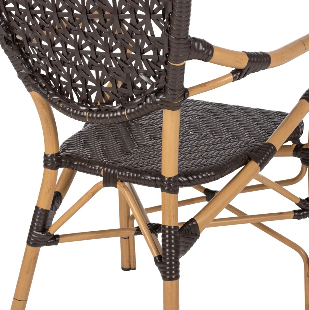 Стол BAMBOO кафяв цвят 56x62x95