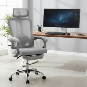 Офис стол Barnet сив цвят 61x62x123см