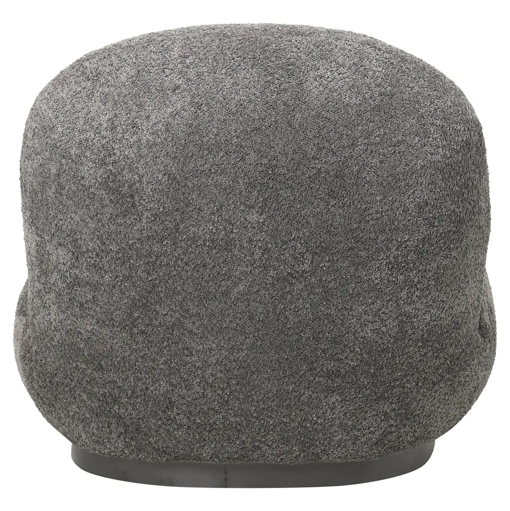 Кресло BEANY букле сив цвят 85x82x77см