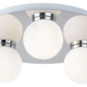 ЛАМПА ЗА БАНЯ BECCA G9 3X MAX28W КРЪГ