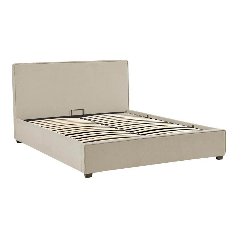 Двойно легло Bedka сив плат 160x200см