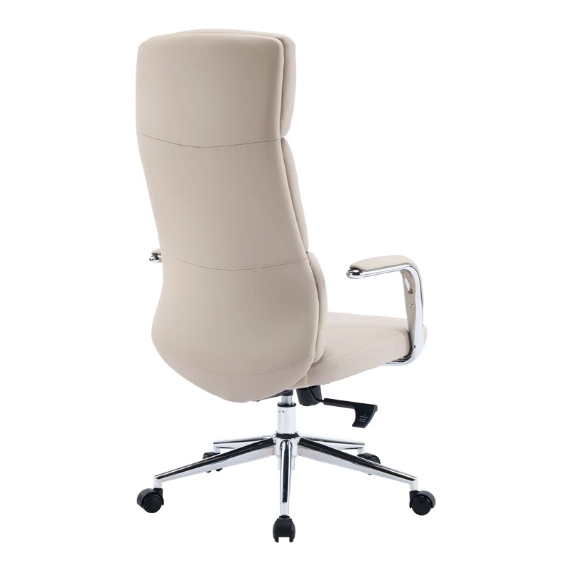 Мениджърски офис стол Bendona бежов pu 71x78x119-127см