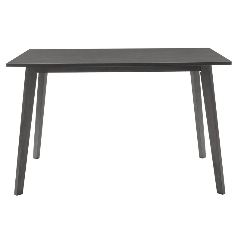 Трапезна маса BENSON mdf в рустик сив цвят 120x75x75см