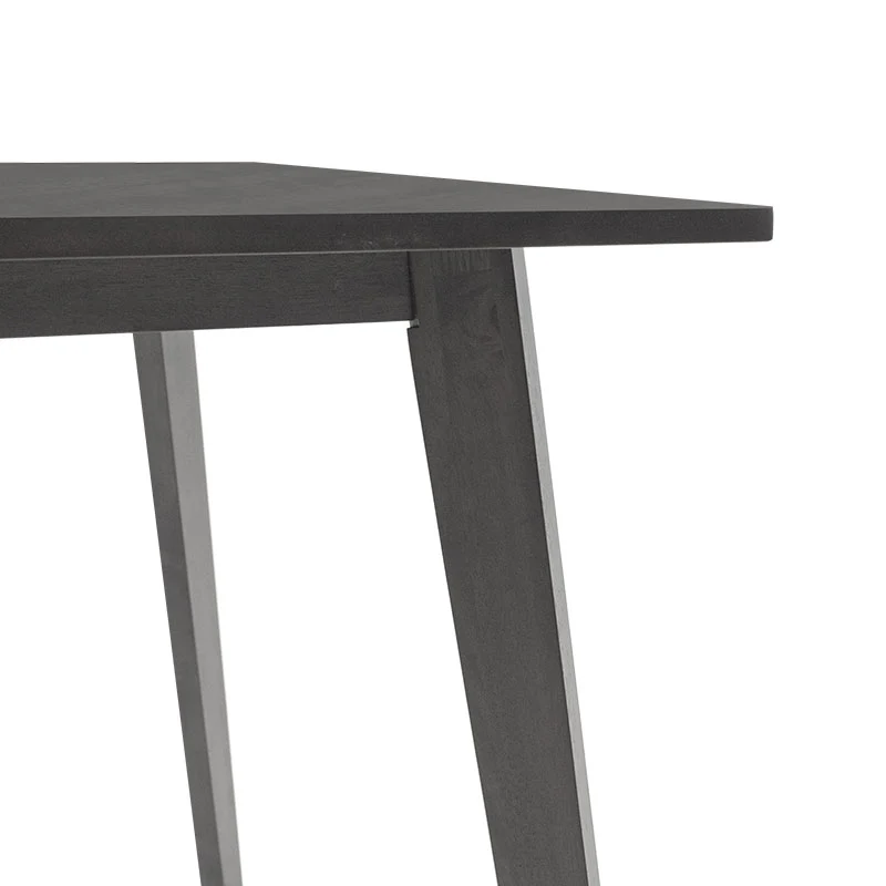 Трапезна маса BENSON mdf в рустик сив цвят 120x75x75см