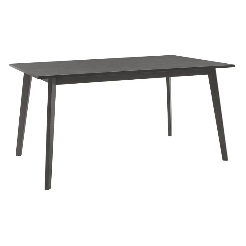 Трапезен комплект benson - toto 7бр. 150x90x75cm в рустик сиво - сив плат