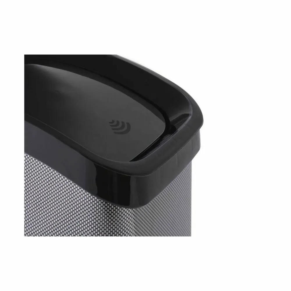 Кошче за боклук Berilo D085-2 Тъмно сив Пластмаса 12 L Накланящ се (6 броя)