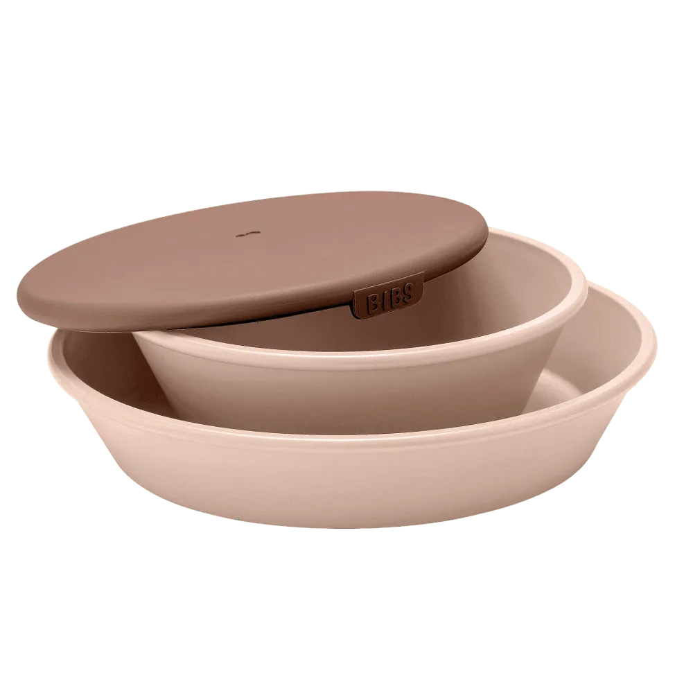 BIBS Комплект чинии за хранене, Blush