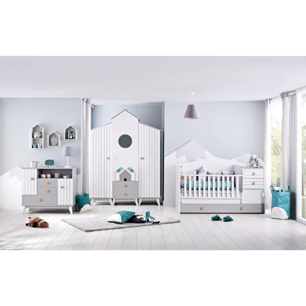 Детско легло къща Монтесори BIRD HOUSE 100 х 200