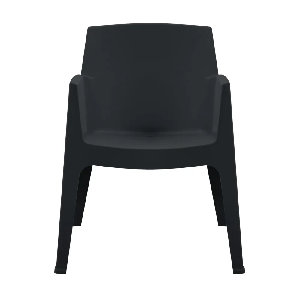 Стол BLACK SLEEK черен цвят