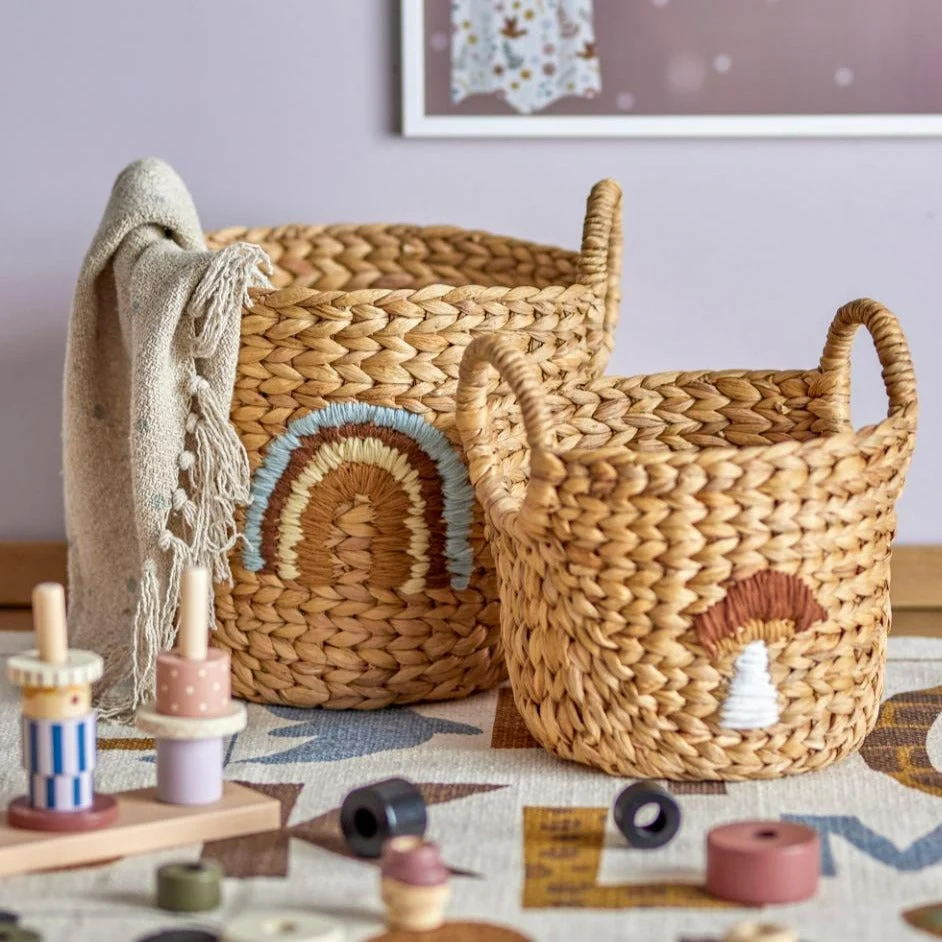 Bloomingville Кошници за играчки Agnes nature