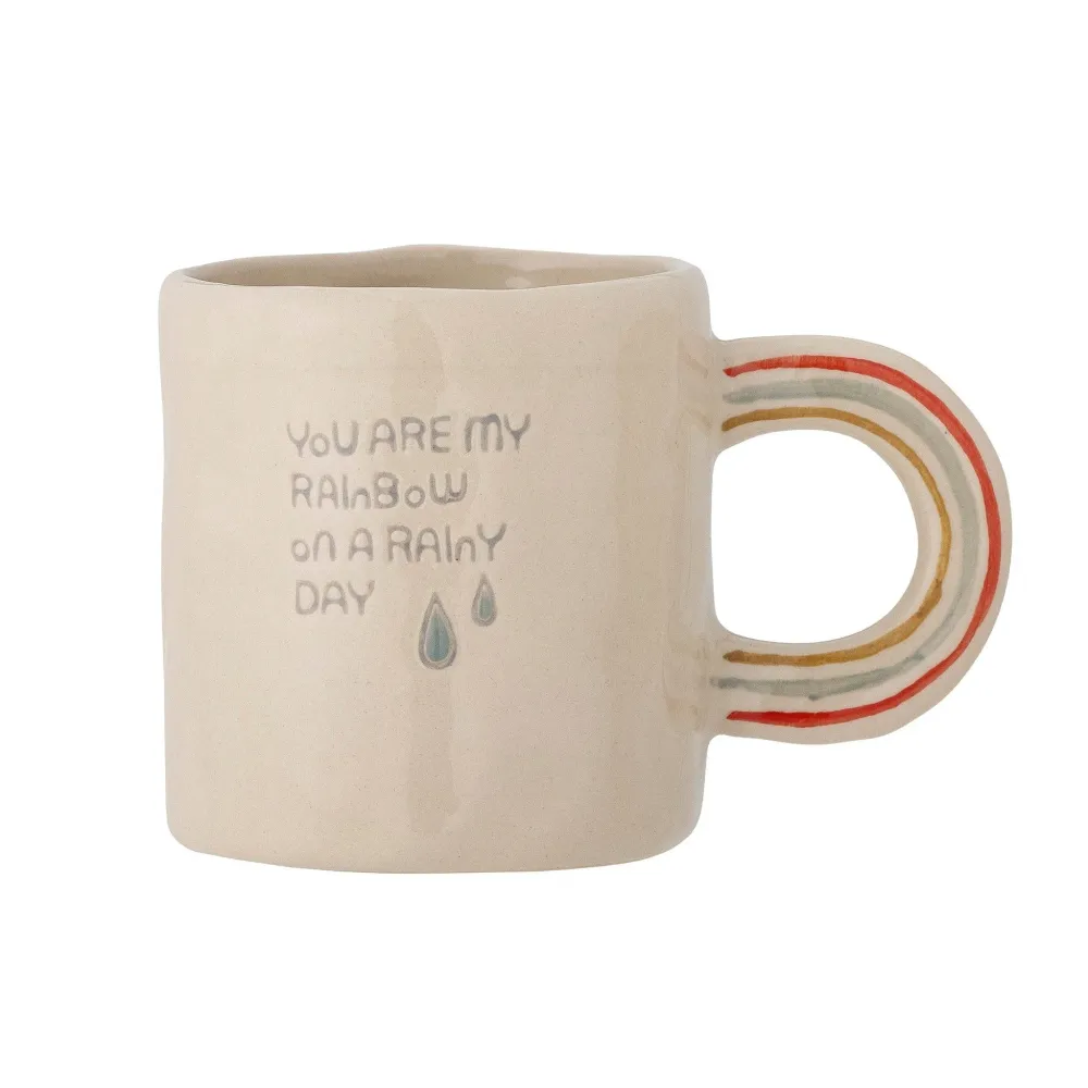 Bloomingville Mini Stoneware чаша за кафе Cloudy Mug Nature